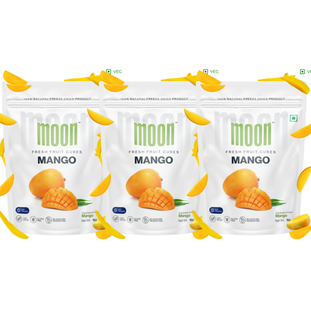 Moon Freeze Dried Mango Cubes 
