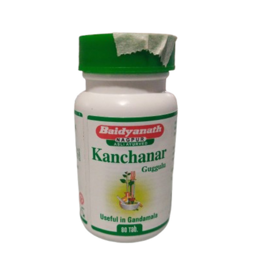 Baidyanath Nagpur Kanchnar Guggulu Tablets - Grab2buy