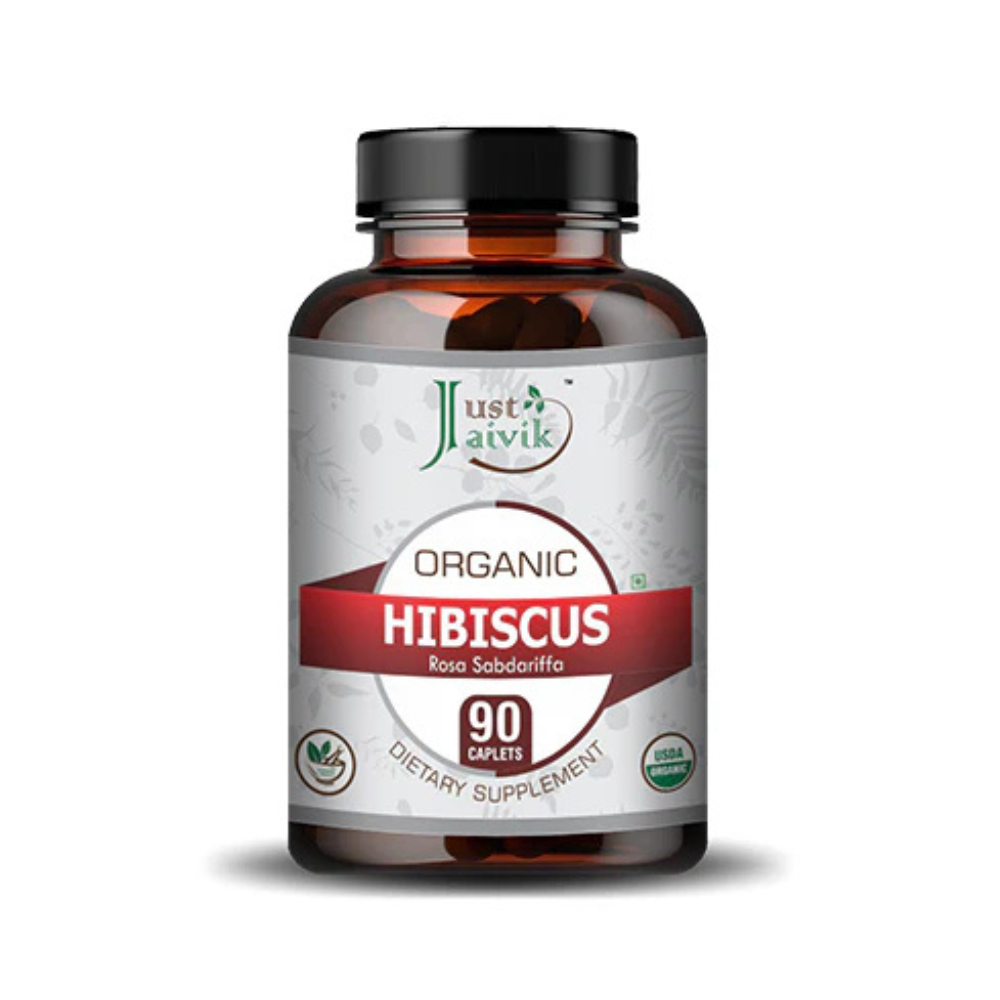 Just Jaivik Organic Hibiscus Tablets 