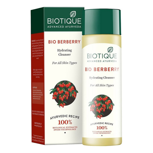 Biotique Advanced Ayurveda Bio Berberry Hydrating Cleanser - Grab2buy