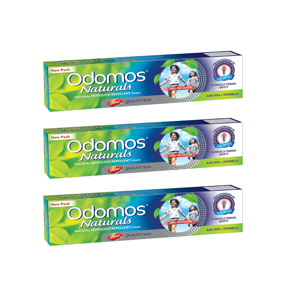 Dabur Odomos Naturals Non-Sticky Mosquito Repellent Cream - Grab2buy