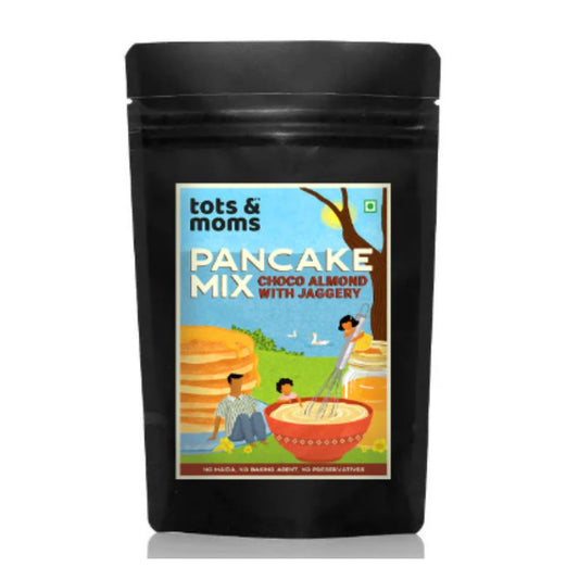 Tots and Moms Organic Choco Almond with Jaggery Pancake Mix  Grab2Buy Tots and Moms Grab2Buy