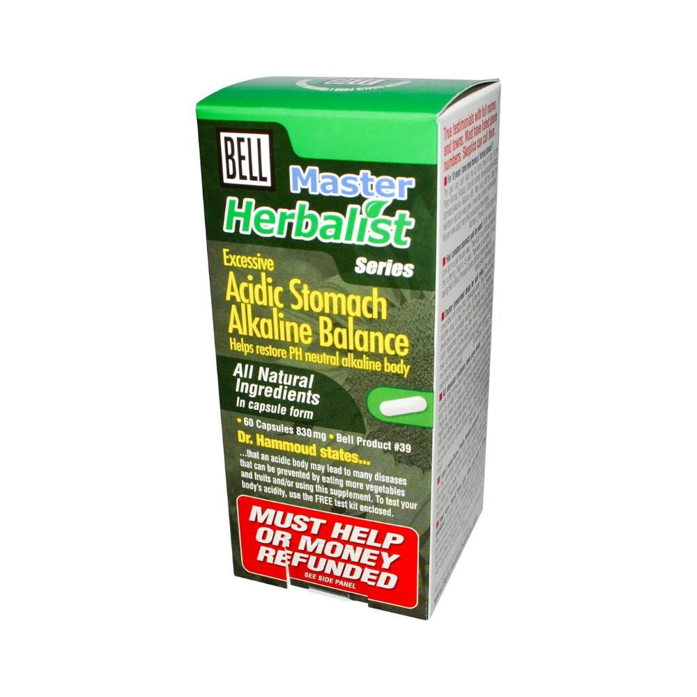 The Ayur House Acidic Stomach Alkaline Balance Capsules 