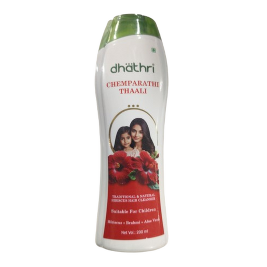 Dhathri Chemparathi Thaali Natural Hibiscus Shampoo For Soft and Shiny Hair  Grab2Buy Dhathri Ayurveda Grab2Buy