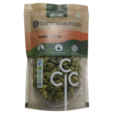 Conscious Food Organic Cardamom (Elaichi) 