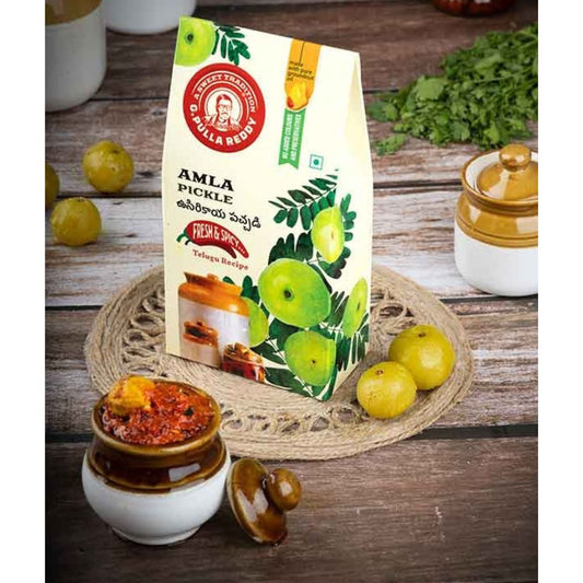 Pulla Reddy Amla Pickle - Grab2buy