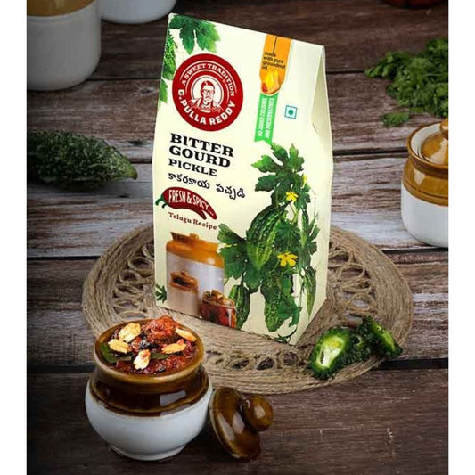 Pulla Reddy Bitter Gourd Pickle - Grab2buy