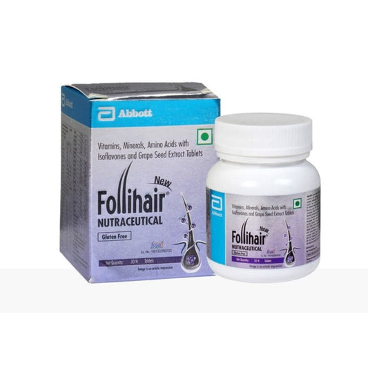 Abbott New Follihair Nutraceutical Tablets - Grab2buy