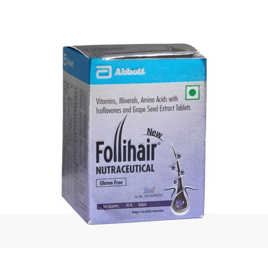 Abbott New Follihair Nutraceutical Tablets - Grab2buy