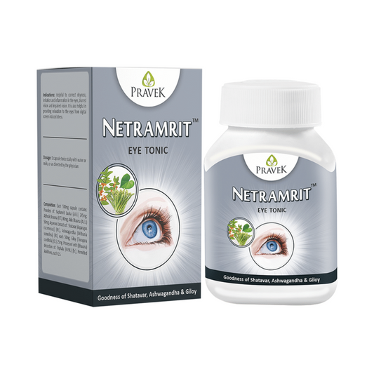 Pravek Netramrit Eye Tonic Capsules - Grab2buy