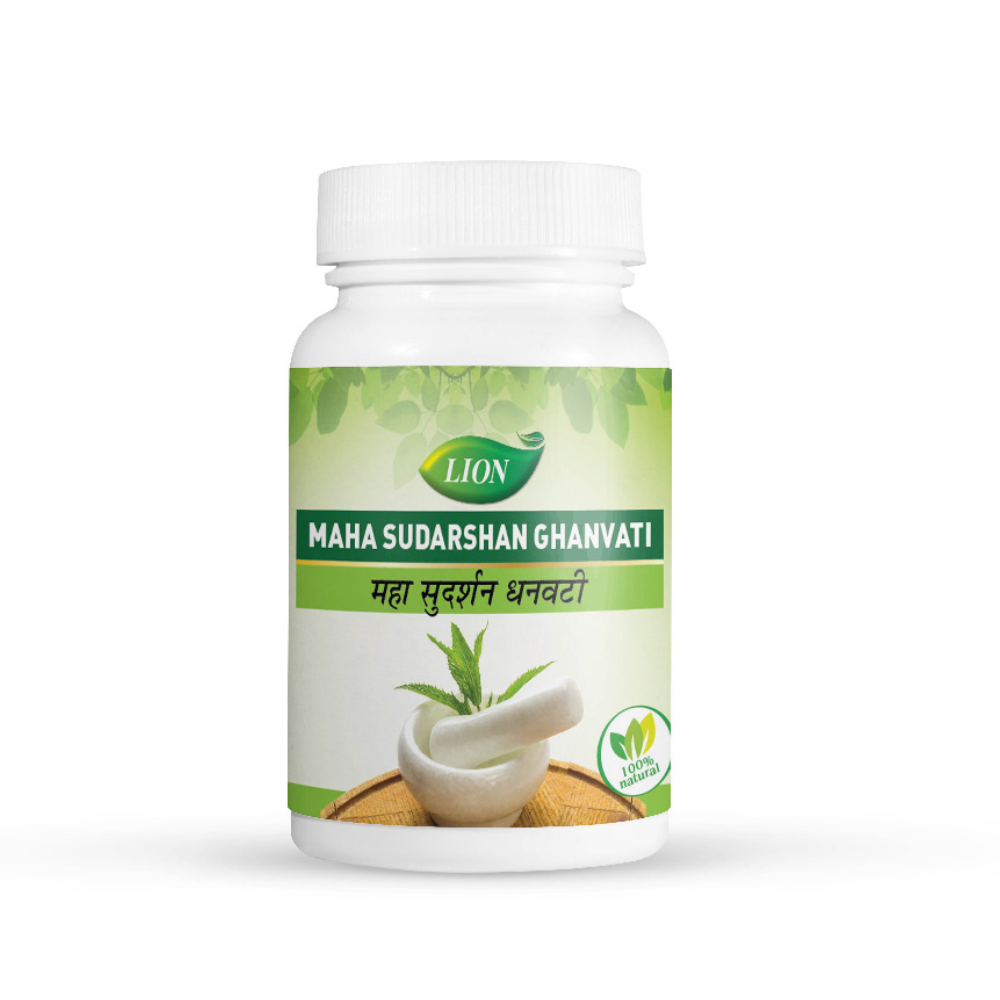 Lion Ayurveda Mahasudarshan Ghanvati 