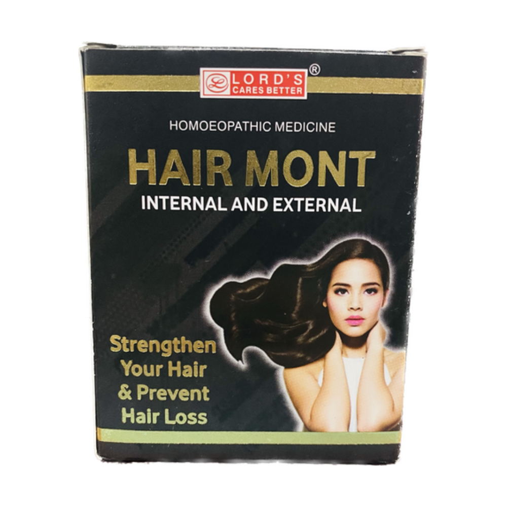 Lord's Homeopathy Hair Mont Drops (Internal+External) 