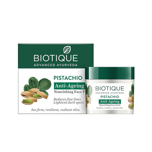 Biotique Bio Pistachio Youthful Nourishing & Revitalizing Face Pack - Grab2buy