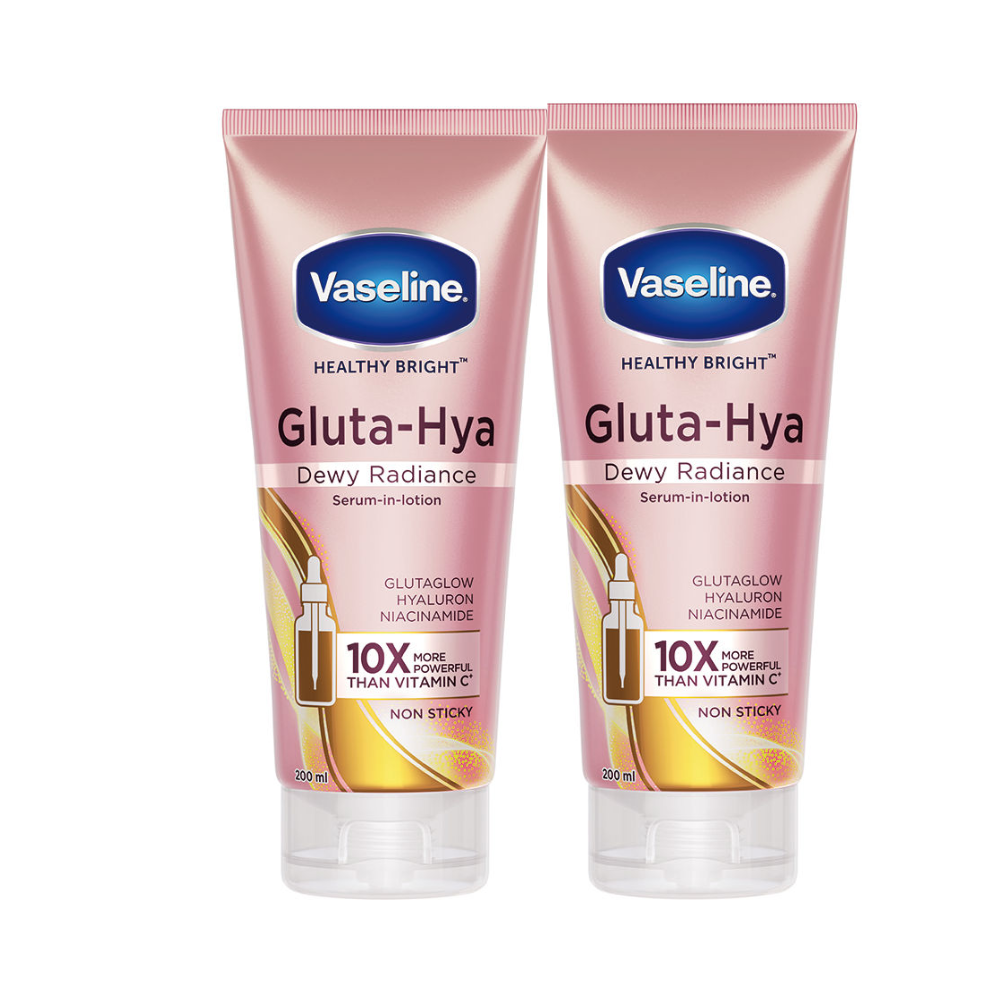 vaseline gluta hya lotion