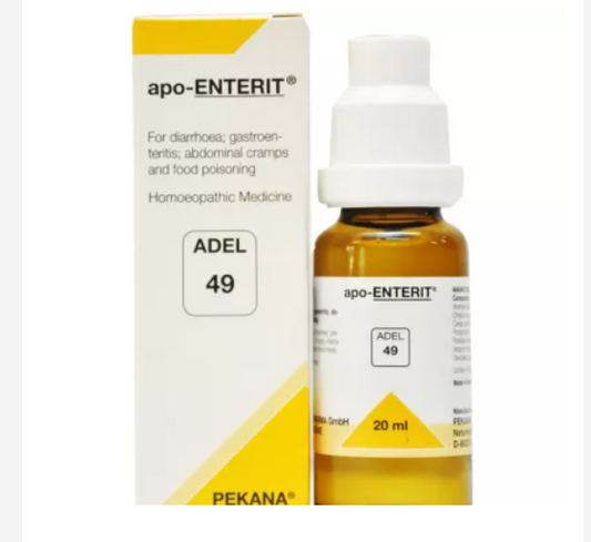 ADEL 49 Homoeopathic Apo-ENTERIT Drop For Indigestion Acidity Gas 
