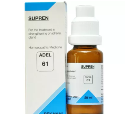 ADEL 61 Homoeopathic Supren Drop For Strengthening of Adrenal Gland 20ml for Indigestion Acidity Gas 