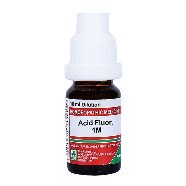 Adel Homeopathy Acid Fluoric Dilution (10 ml) 
