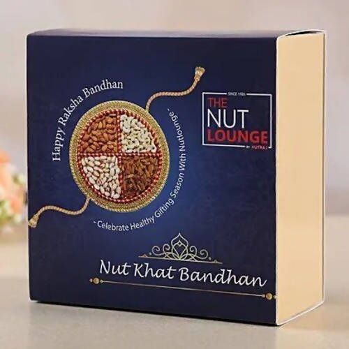 Meenakari Rakhi & Assorted Dry Fruits Jars
