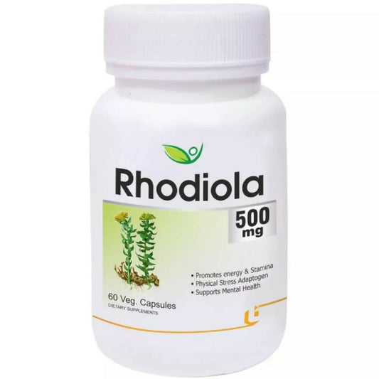 Biotrex Rhodiola 500Mg Veg Capsules 