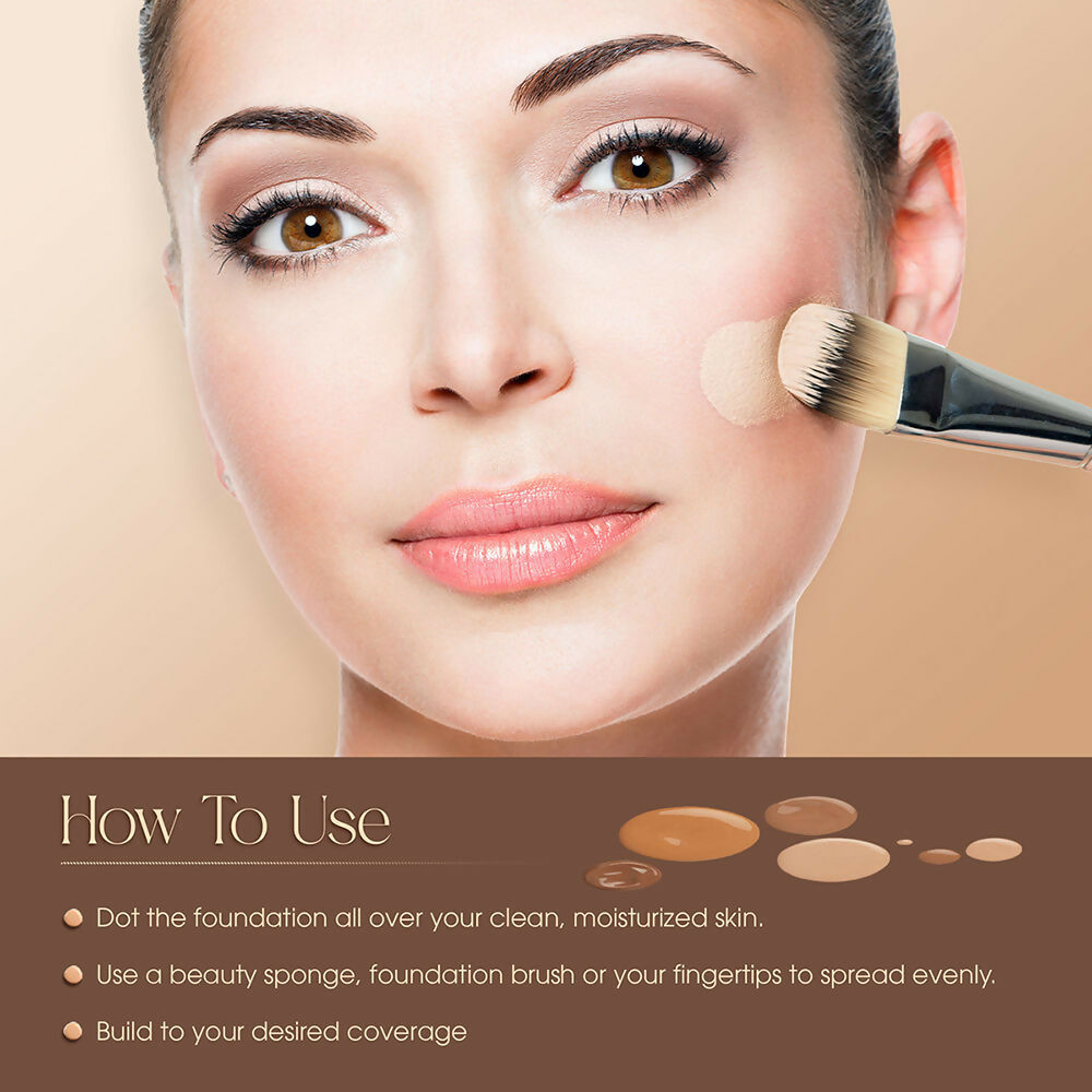 Colors Queen Ultra Definition Liquid Foundation - Paraliness | Swadesiicart