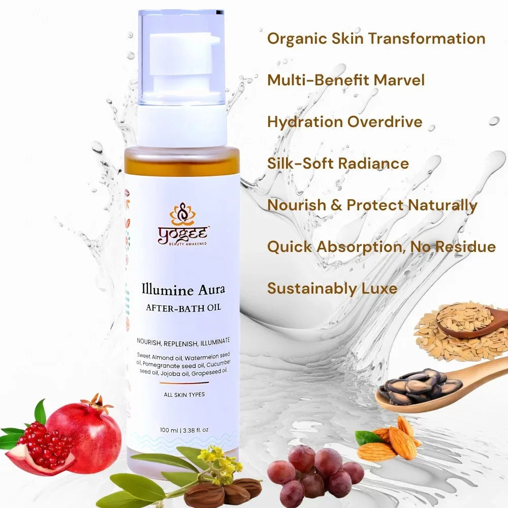 Yogez Illumine Aura After-bath Oil  Grab2Buy Yogez Grab2Buy