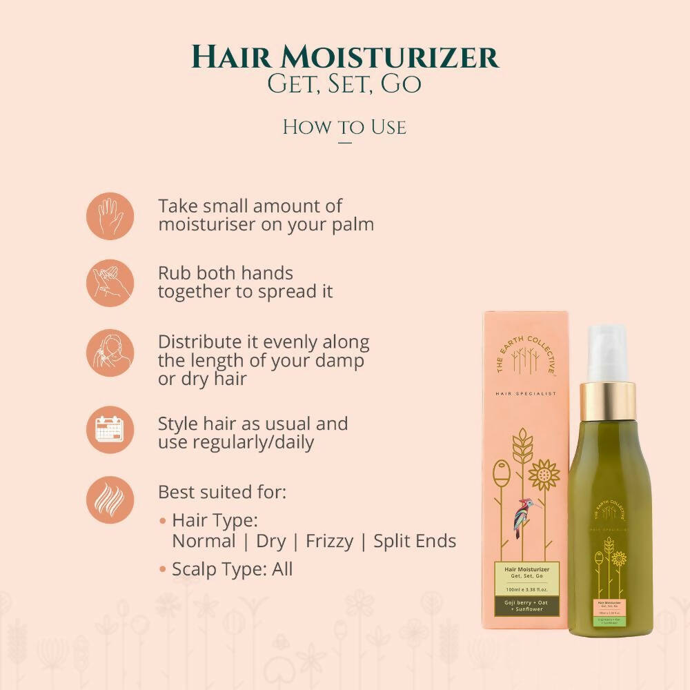 The Earth Collective Hair Moisturizer  Grab2Buy The Earth Collective Grab2Buy