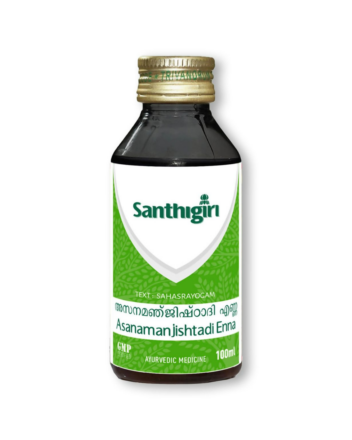 Santhigiri Asanamanjishtadi Enna Thailam 