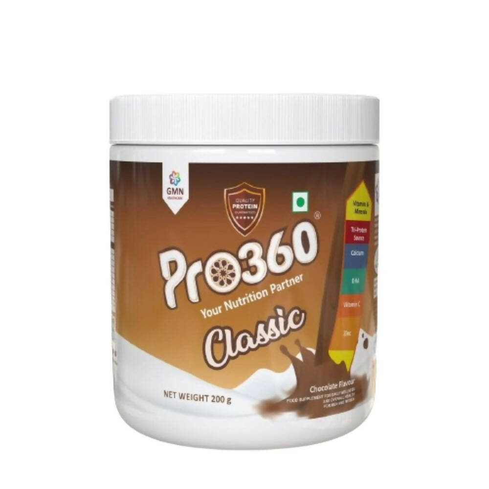 Pro360 Classic Daily Wellness Nutritional Protein Health Drink Supplement Powder 