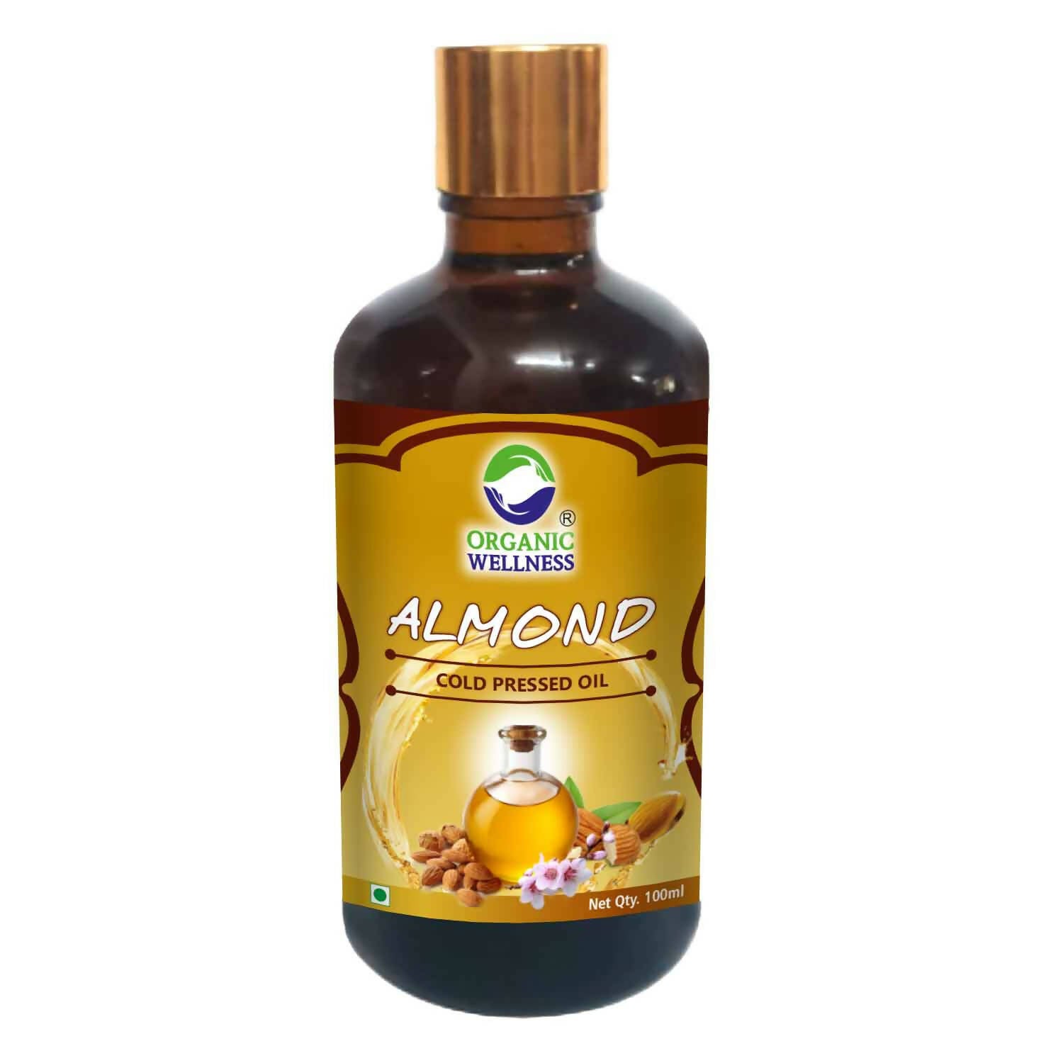 Organic Wellness Almond Cold Pressed Oil 