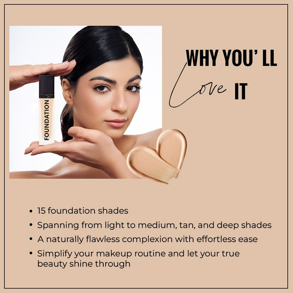 Daily Life Forever52 Coverup Foundation - FCU20.5 | Swadesiicart