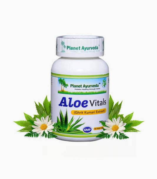 Planet Ayurveda Aloe Vitals Capsules - Grab2buy