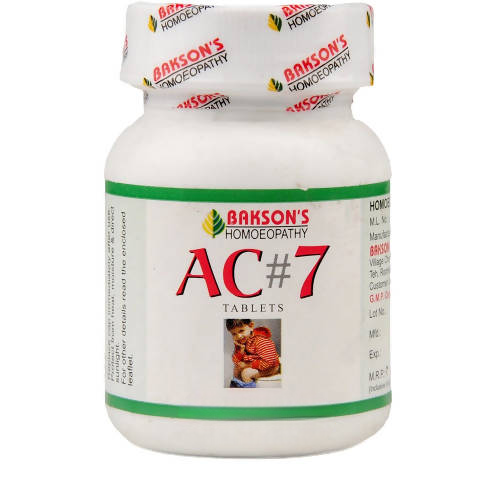 Bakson's AC 7 Tablets 