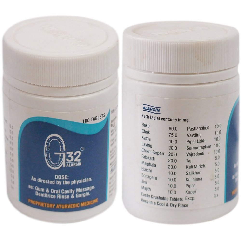 Alarsin Ayurvedic G-32 Tablet 