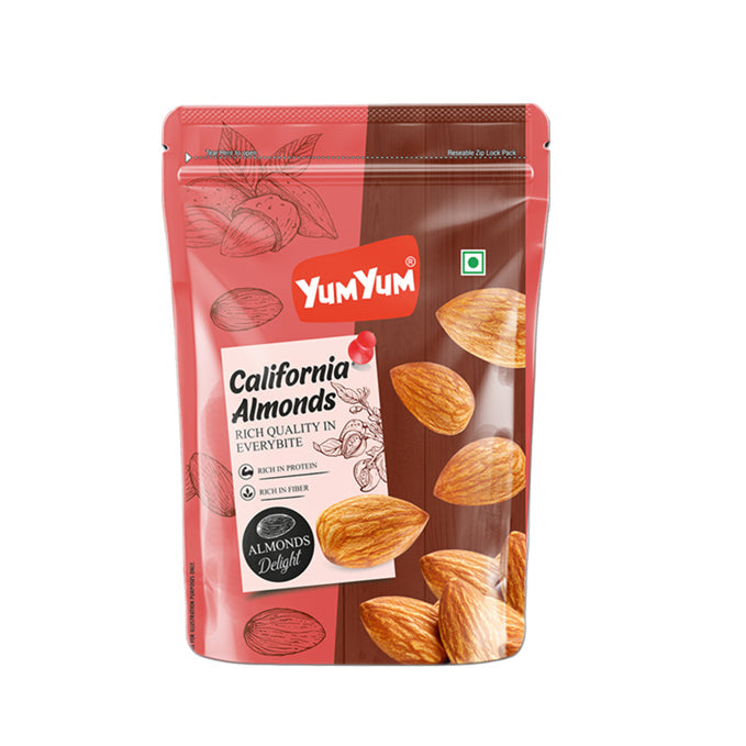 Yum Yum California Almonds Pouch  Grab2Buy Yum Yum Grab2Buy