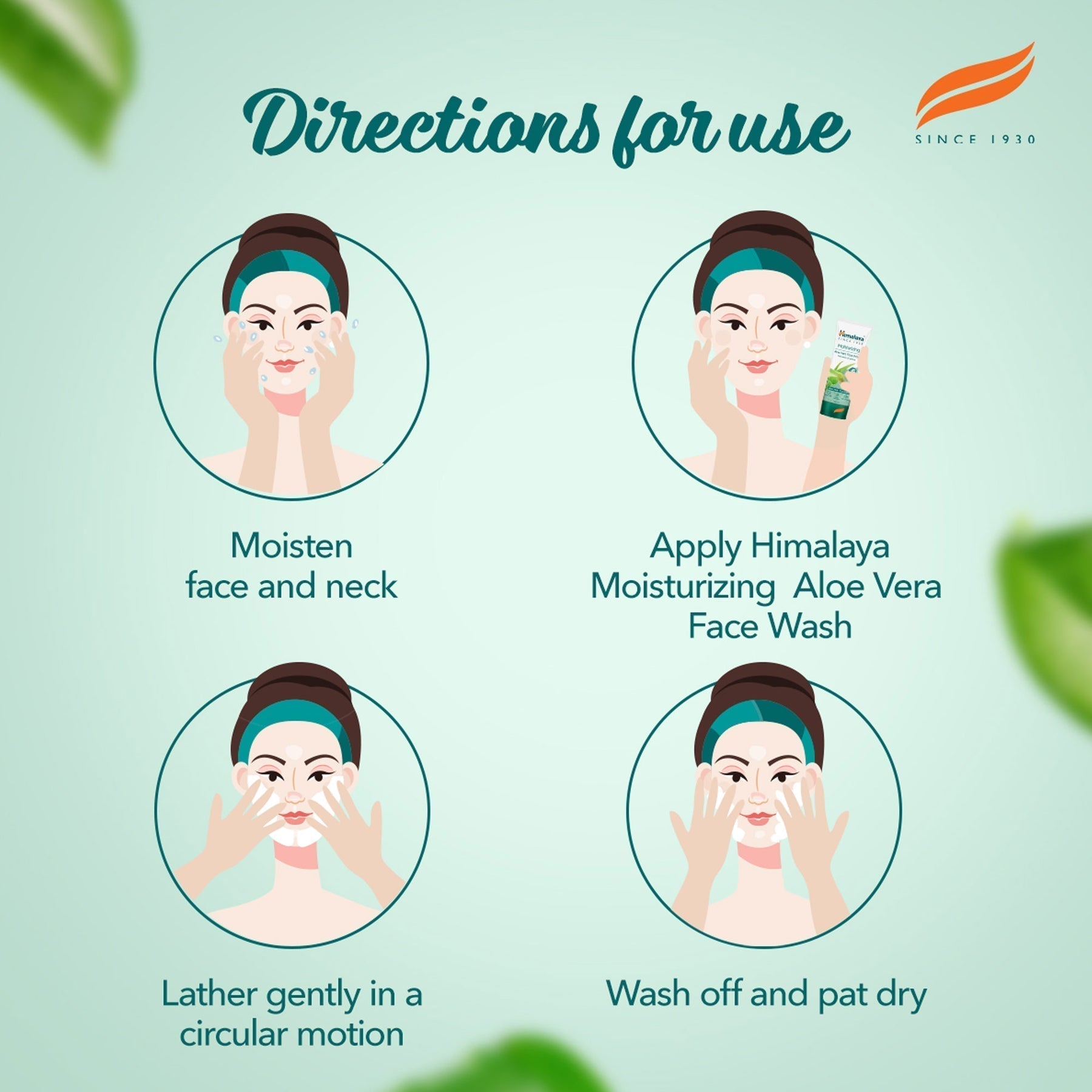 Himalaya Moisturizing Aloe Vera Face Wash | Gentle Hydrating Cleanser for Dry & Normal Skin 