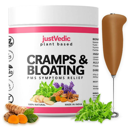 Just Vedic Cramps & Bloating Drink Mix - Grab2buy