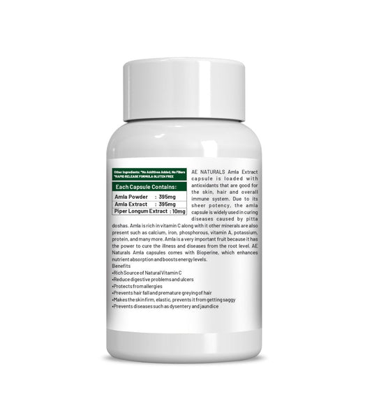 Ae Naturals Amla Extract Capsules - Grab2buy