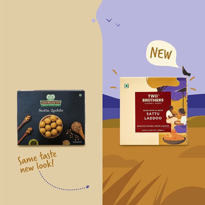 Two Brothers Organic Farms Sattu Laddu 