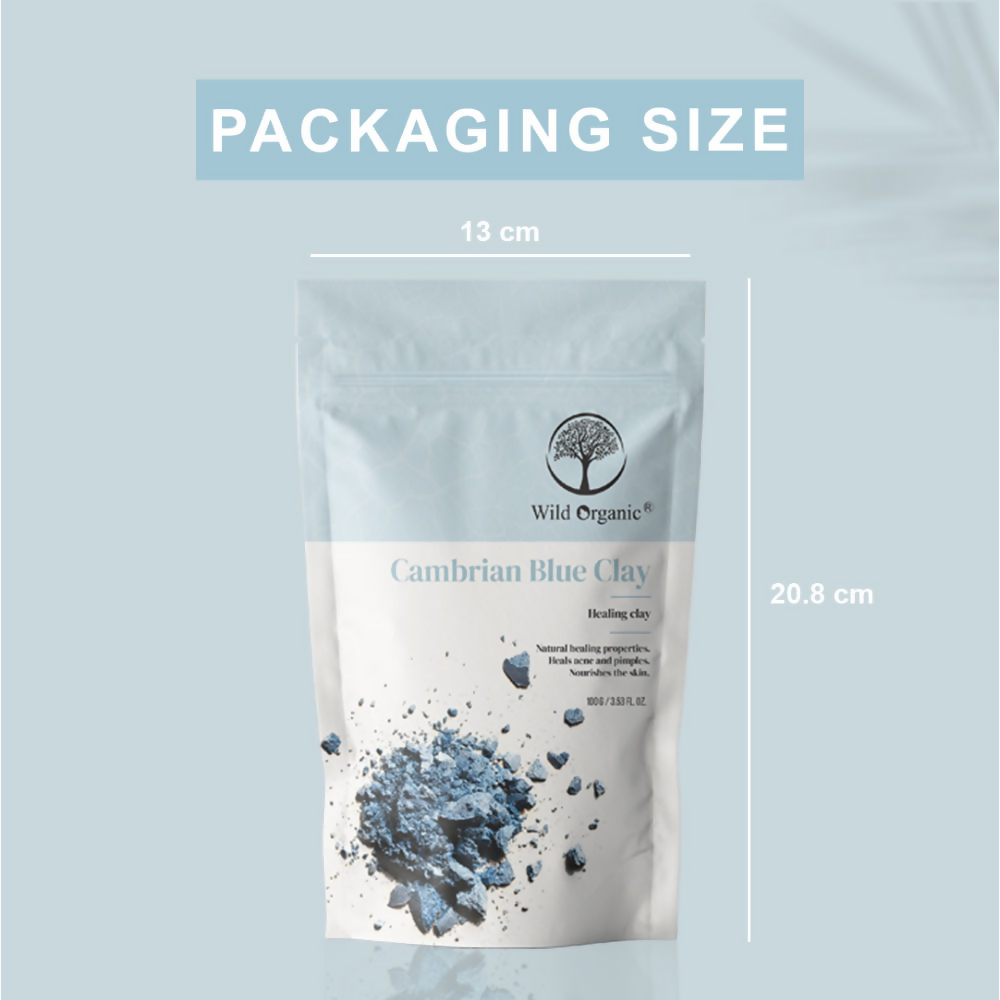 Wild Organic Cambrian Blue Healing Clay Powder  Grab2Buy Wild Organic Grab2Buy