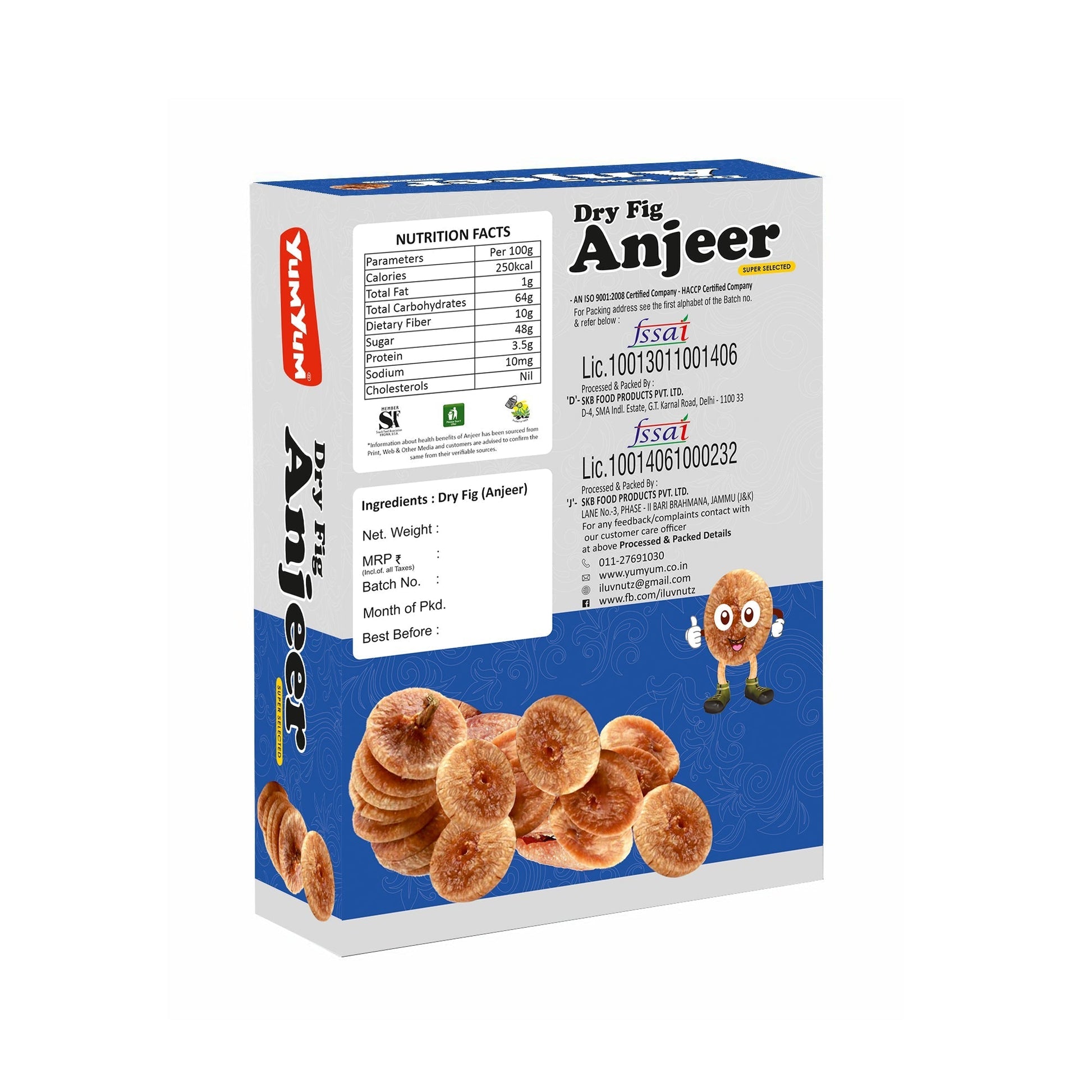 Yum Yum Anjeer/Figs Box  Grab2Buy Yum Yum Grab2Buy