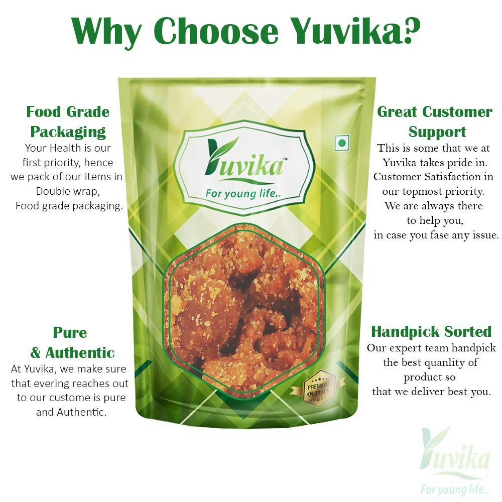 Yuvika Hing Hadda - Ferula Asafoetida Stinking Gum Original & Pure (For Medicinal Purpose) 