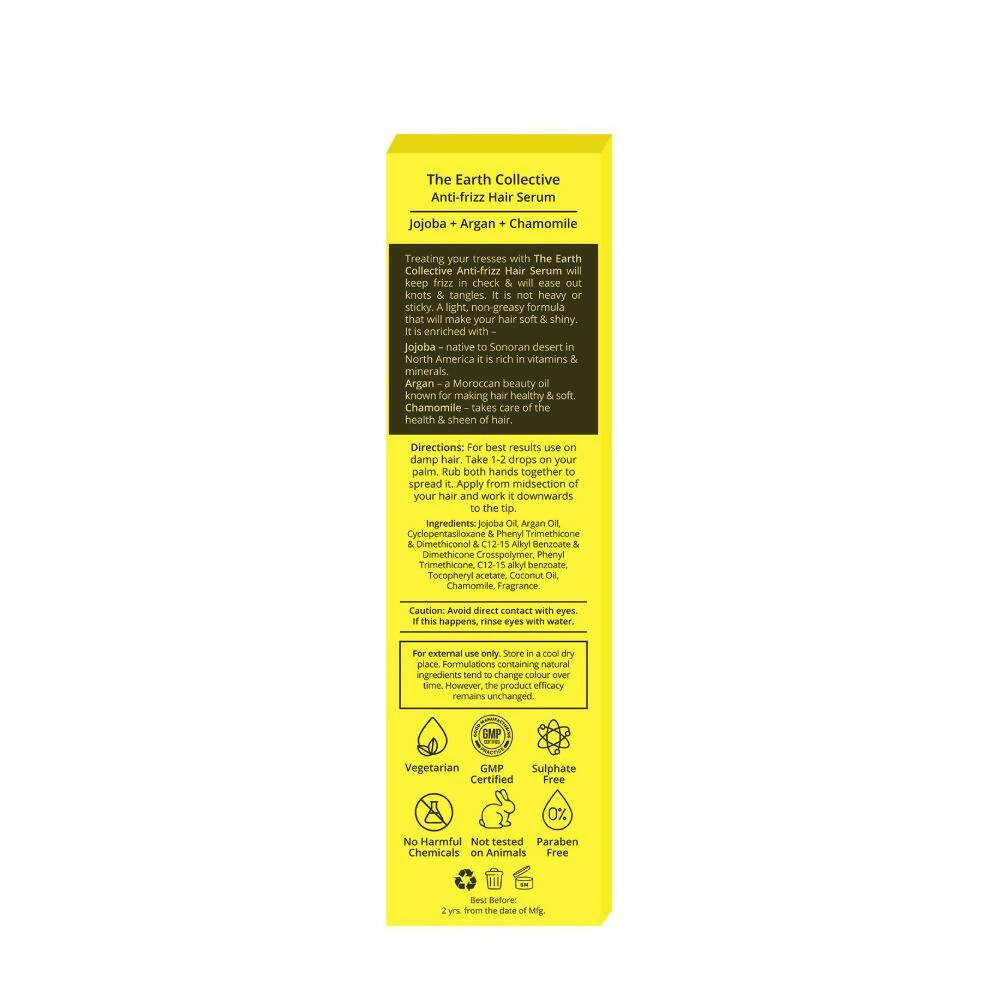 The Earth Collective Hair Serum - Anti-frizz  Grab2Buy The Earth Collective Grab2Buy