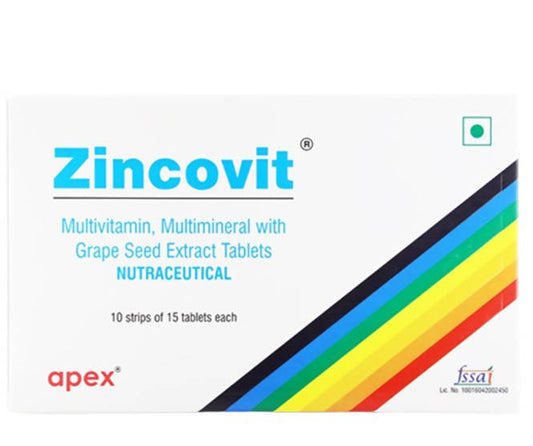 Apex Ayurvedic Zincovit Tablets 