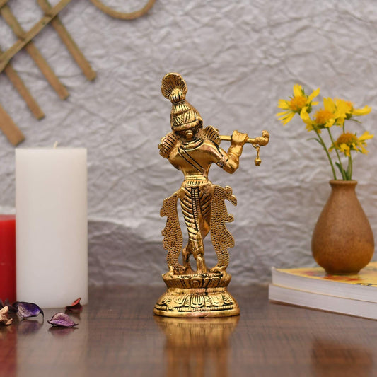Collectible India Lord Krishna Idol Statue Krishna Idols - Grab2buy