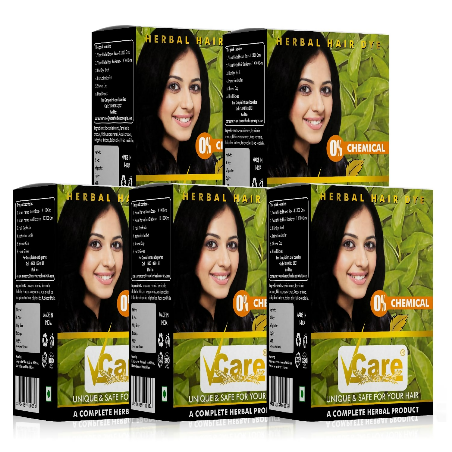 VCare Natural Herbal Hair Dye Powder  Grab2Buy VCare Grab2Buy