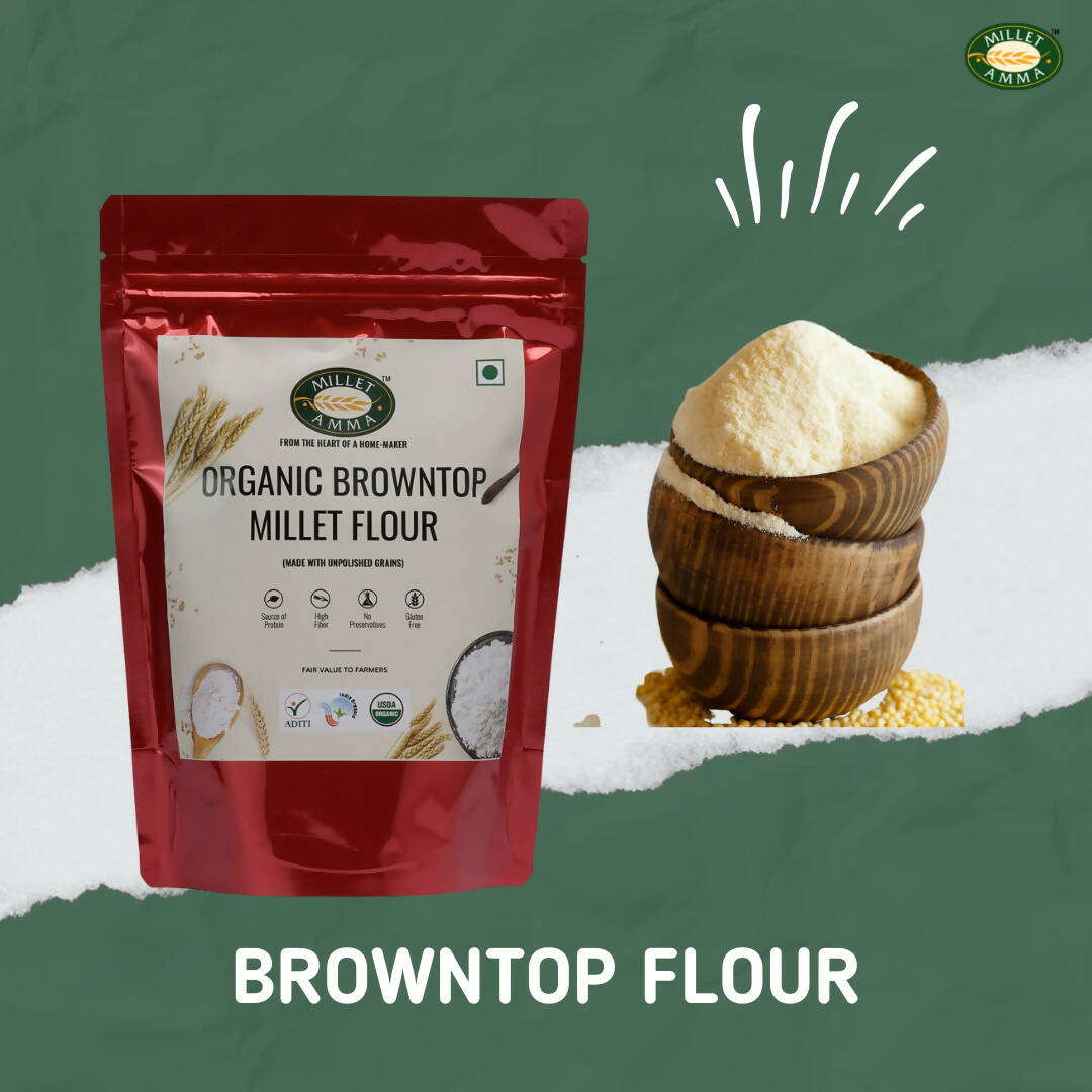 Millet Amma Organic Browntop Millet Flour 