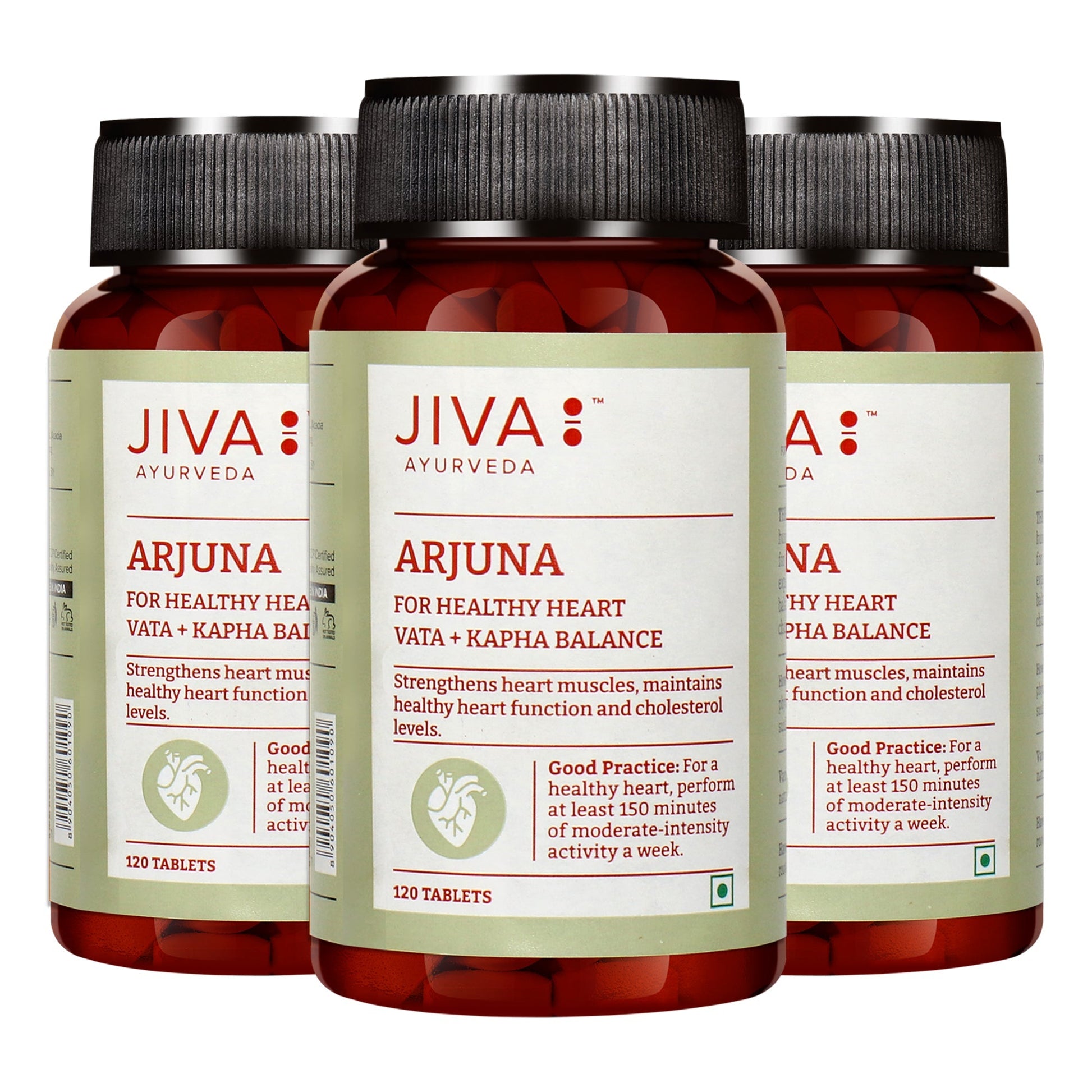 Jiva Ayurveda Arjuna Tablets 