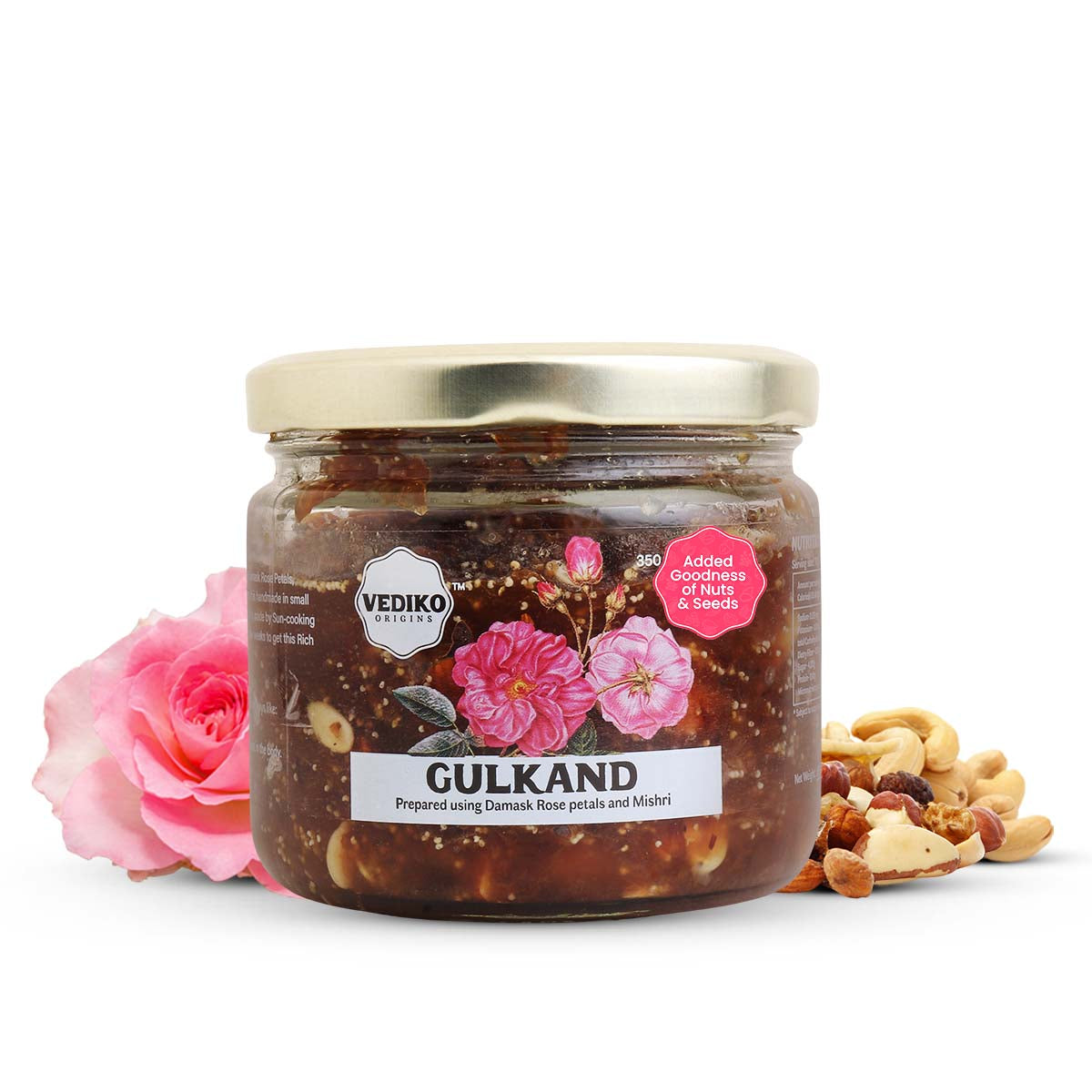 Vediko Origins Rose Gulkand  Grab2Buy Vediko Origins Grab2Buy
