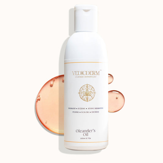 VedicDerm Oleander's Oil for Psoriasis, Eczema, and Atopic Dermatitis  Grab2Buy VedicDerm Grab2Buy