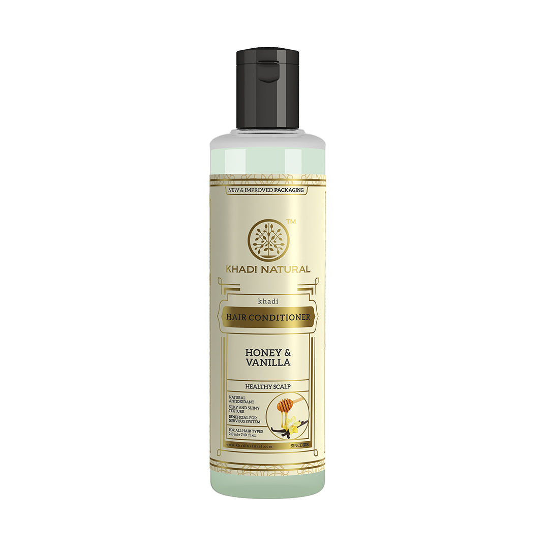 Khadi Natural Honey & Vanilla Hair Conditioner - 210ml 